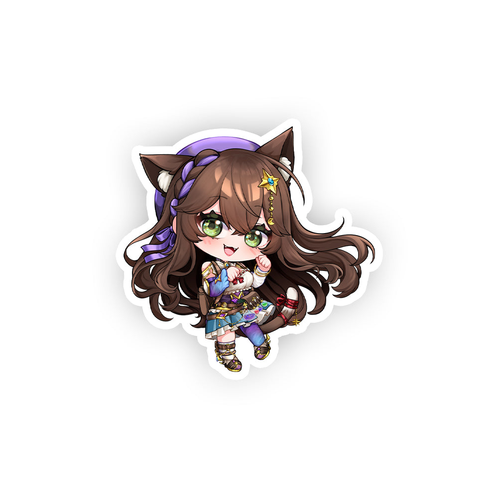 Saffichu "Chibi Chemist" Sticker