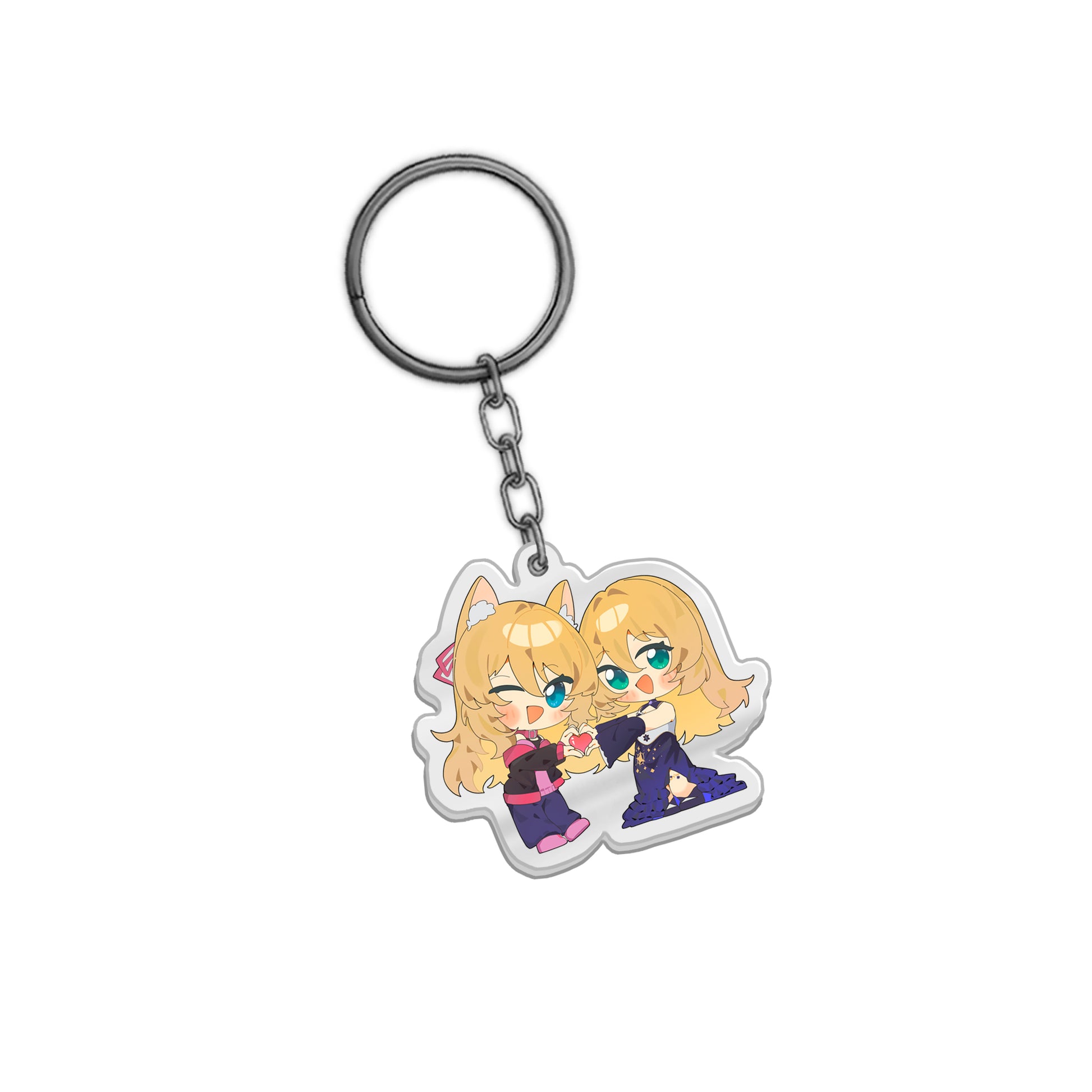 SakuraTsubasa Vtuber and Persona Keychain
