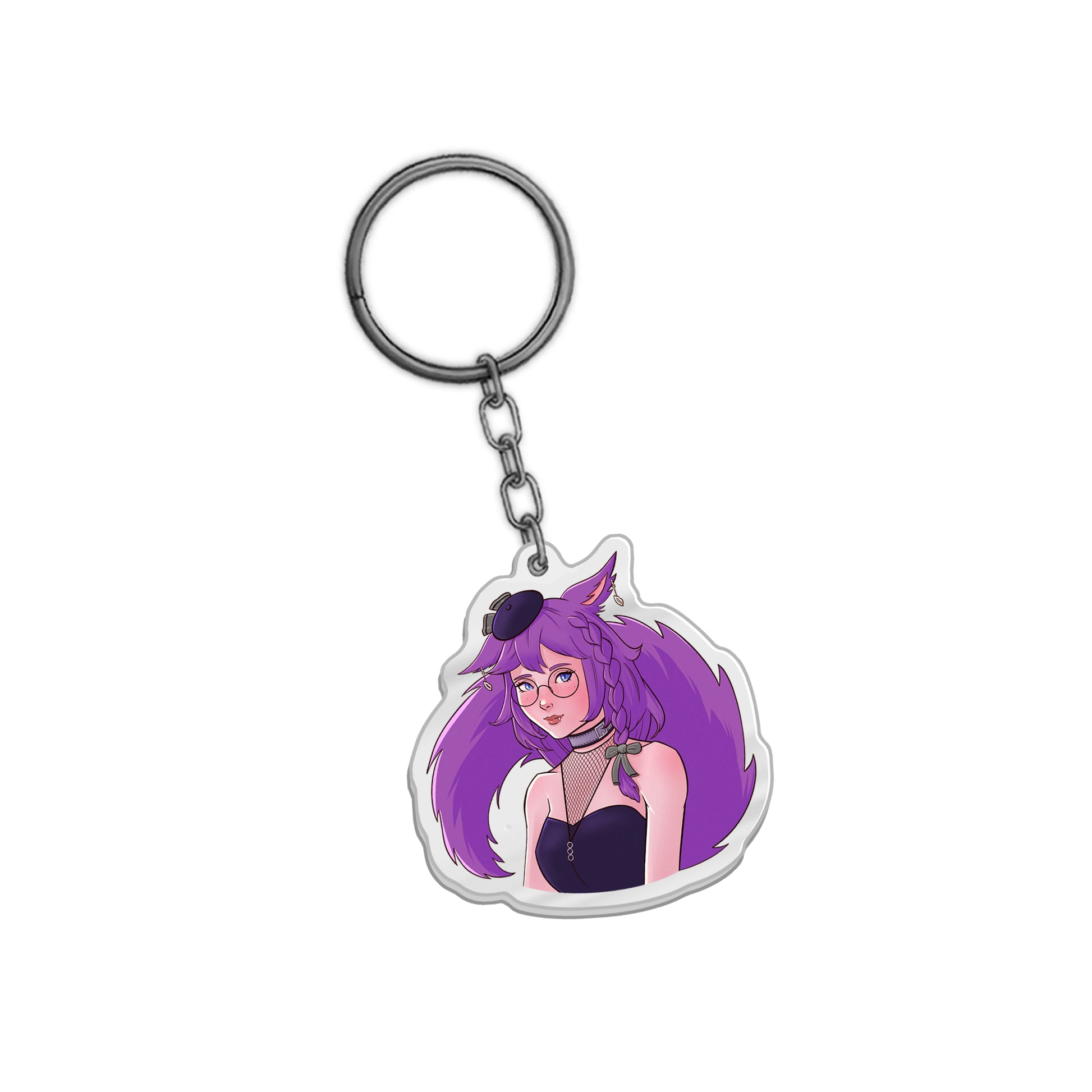 SarahAces "Bust Up" Keychain