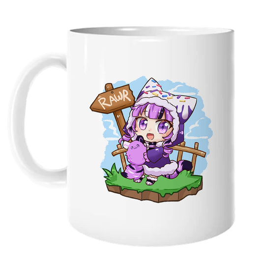 Scuff Cat "Rawr Road" Mug