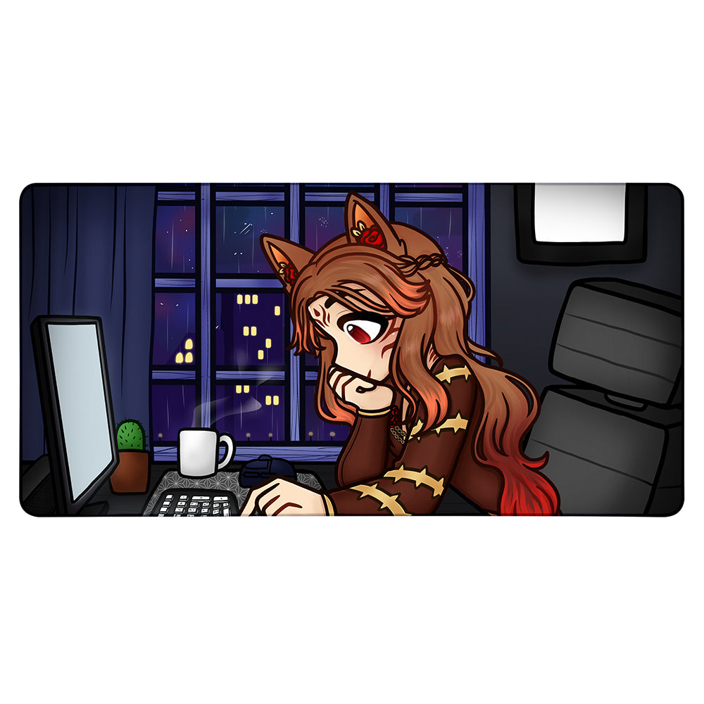 Seimorra Late Night Study XXL Mousepad