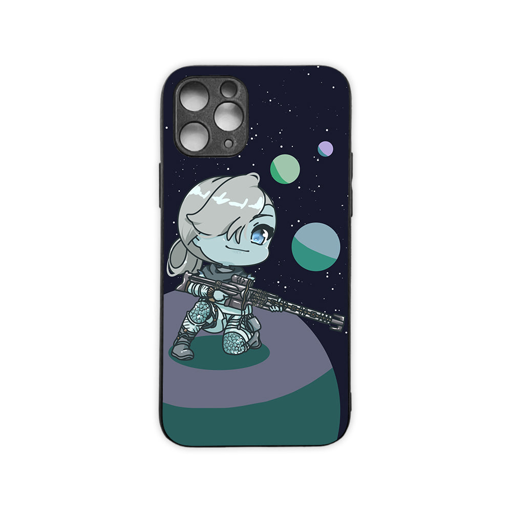 Shezabubadino Iris Taking Aim Phone Case