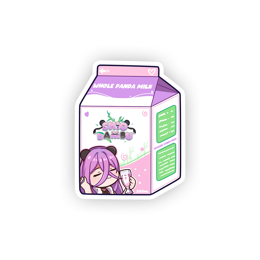 Shio Bambu 'Whole Panda Milk' Sticker