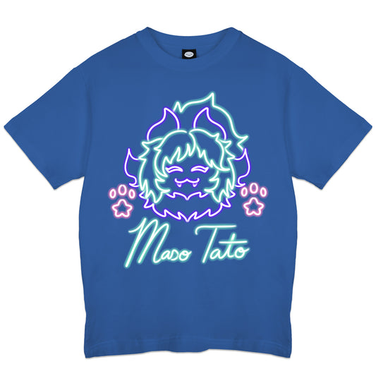 MasoTato Neon Light T-Shirt (Blue)