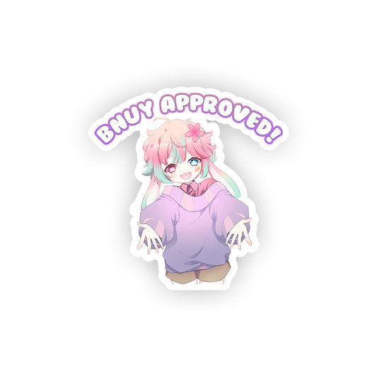 Shirybun Bnuy Approved! Sticker