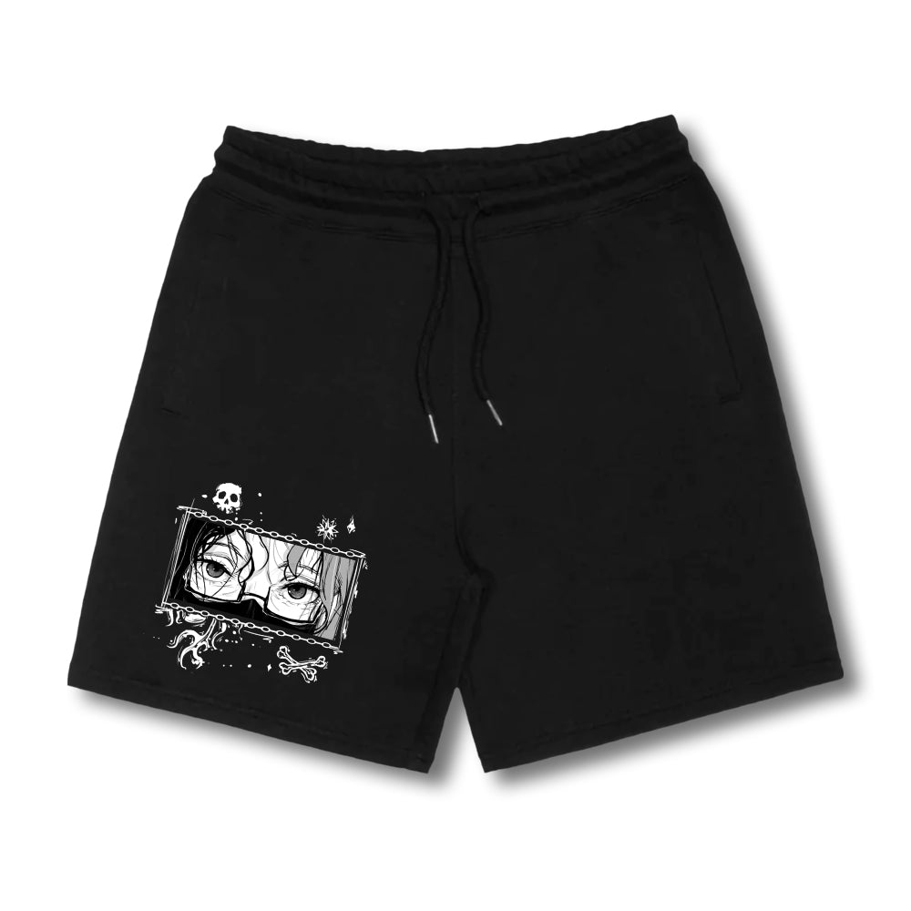 Riri Miaou Crescent Moon Shorts