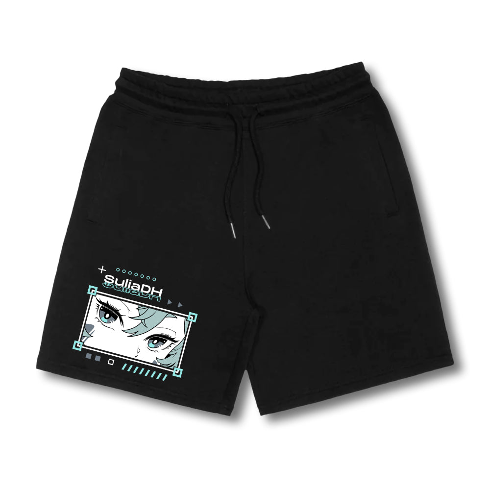 SuliaDH Piercing Eyes Shorts