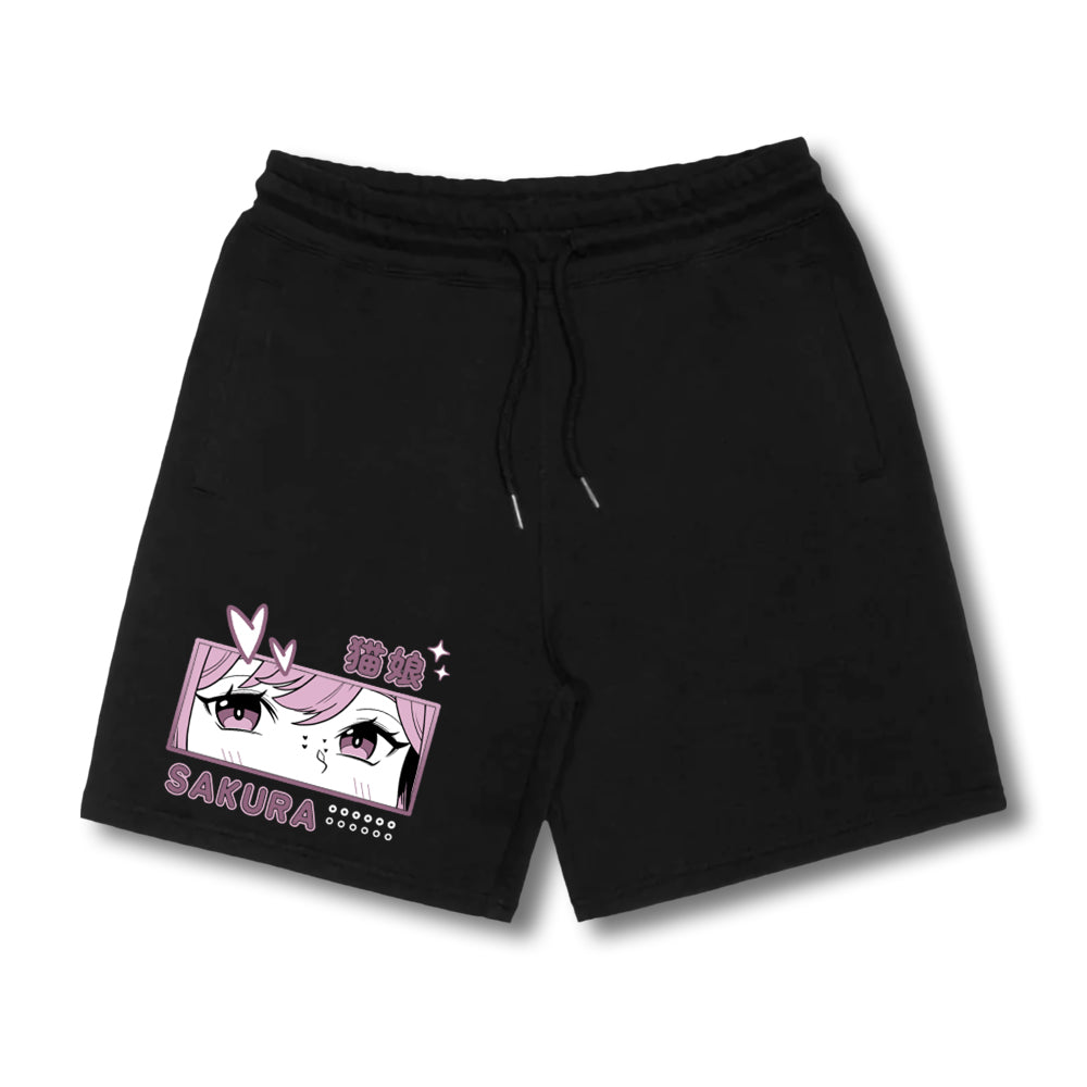 saintsakura Monochrome Shorts