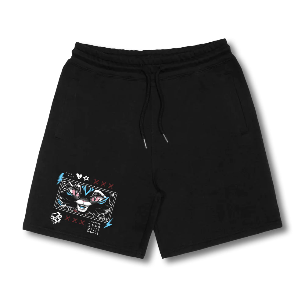 TheBlaqkKat Chaotic Punk Shorts