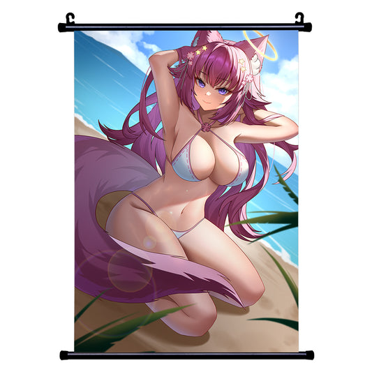 ShowyVT Beach Day Wall Scroll