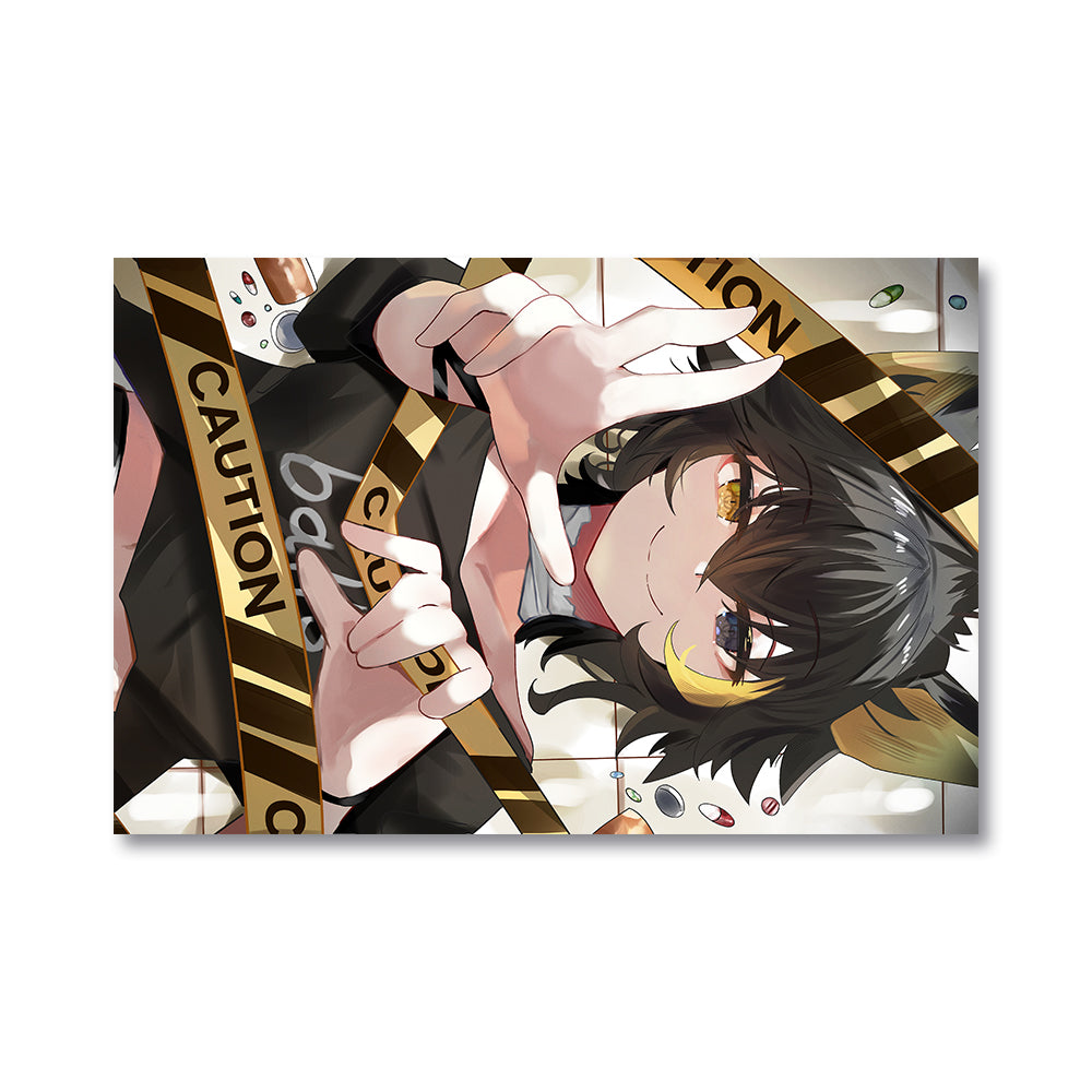 SiixVTuber Caution Poster