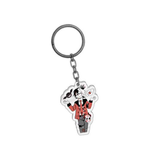 SinfulAzzy Fallen Angel Keychain