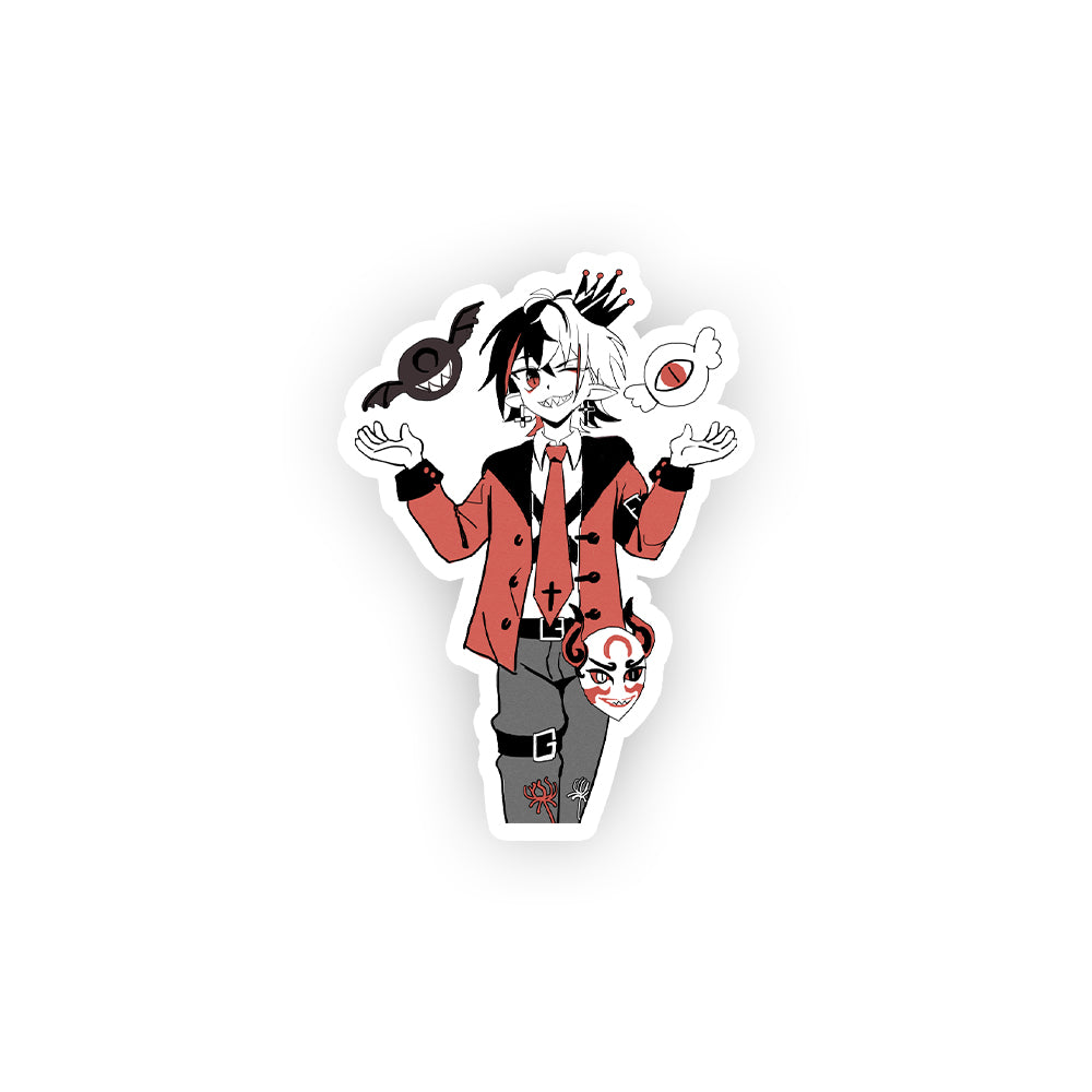 SinfulAzzy Fallen Angel Sticker