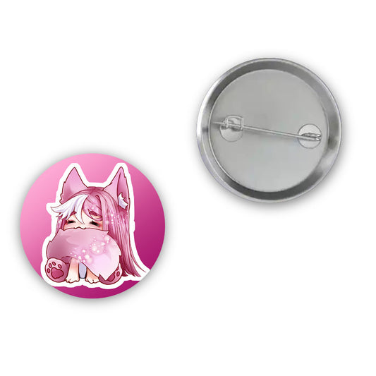 Sireniity "Tail Nom" Button Pin