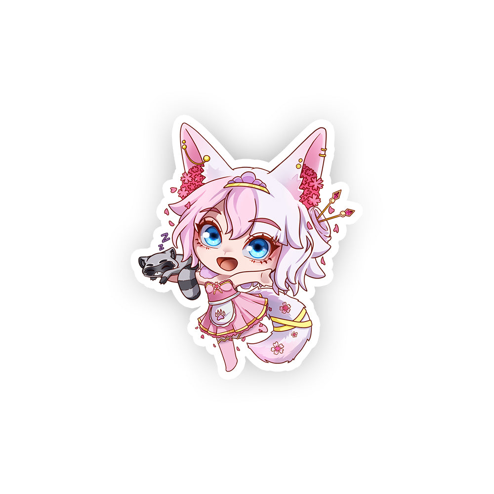 Sireniity "Chibi Fox Maid" Sticker