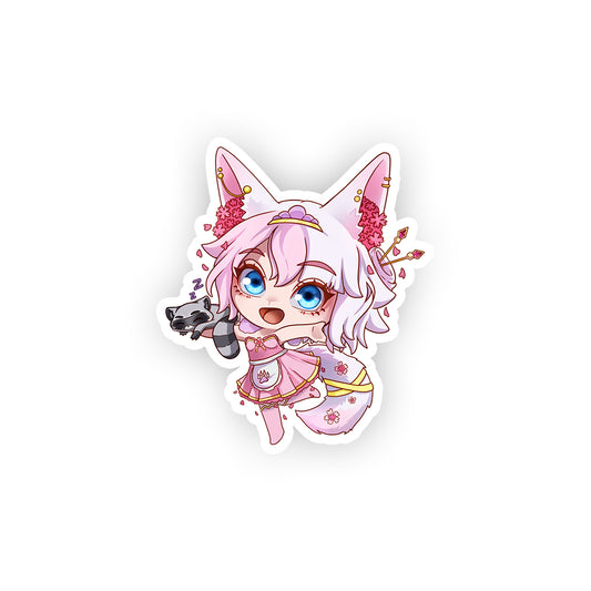 Sireniity "Chibi Fox Maid" Sticker