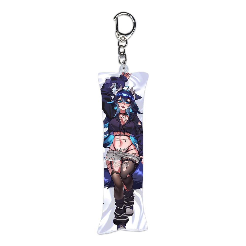 SkyWolfMiku Dakimakura Keychain