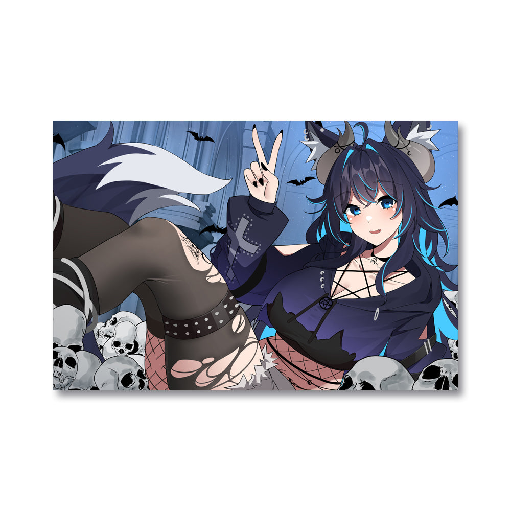 SkyWolfMiku Poster