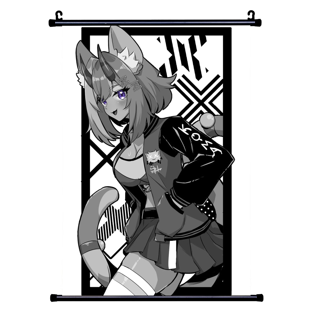 SleepyHeads  Wall Scroll