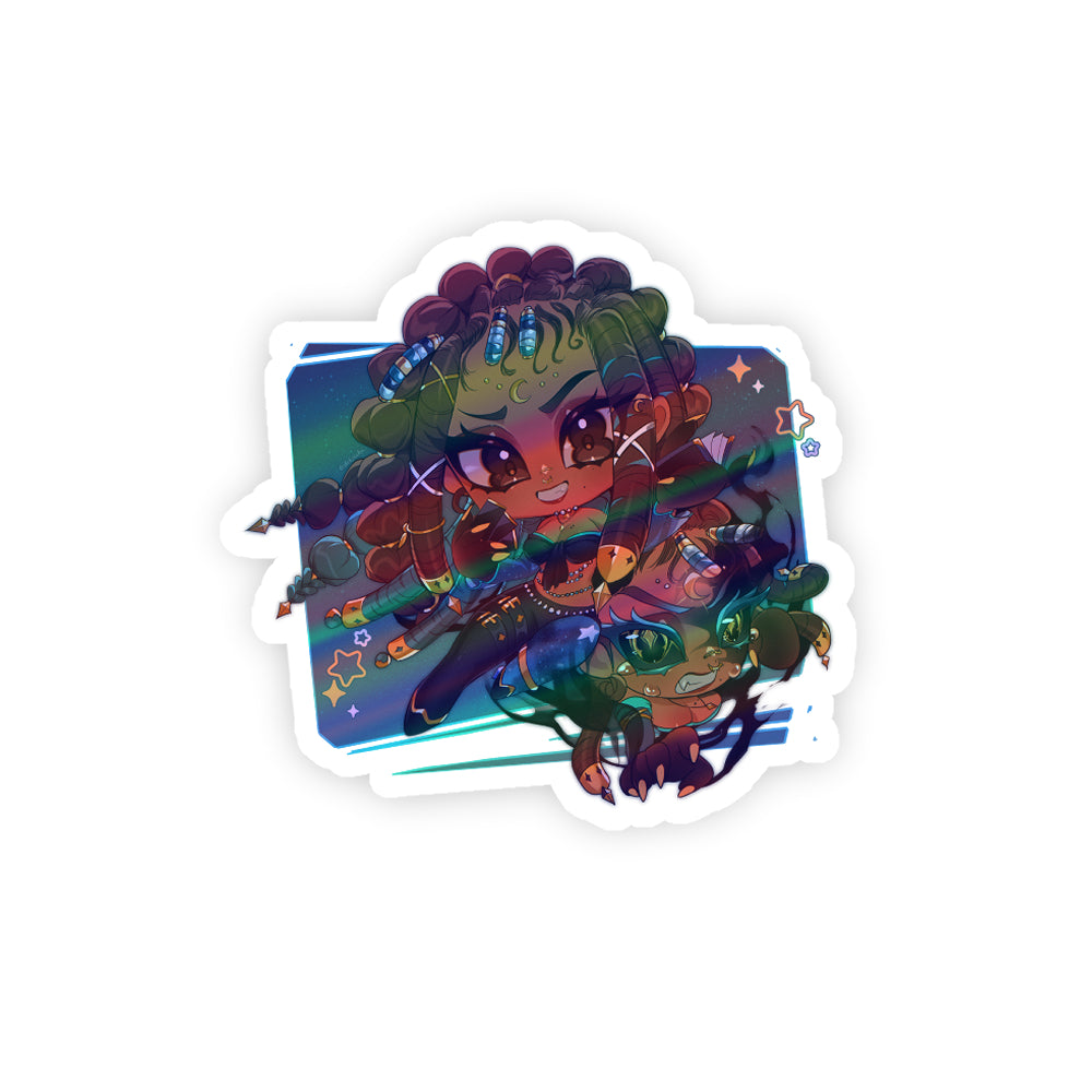 SleepyVitani Holographic Sticker