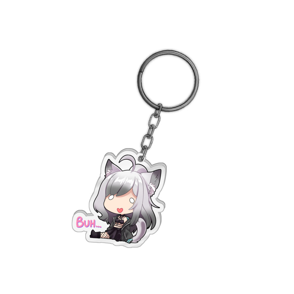 Snowwiiii Buh Keychain