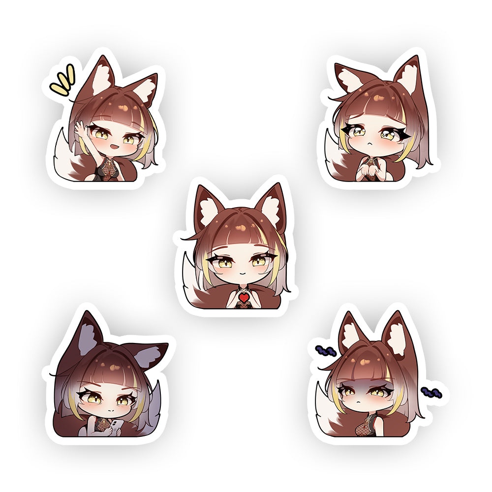 Soleil Fenley "Emotes" Sticker Pack