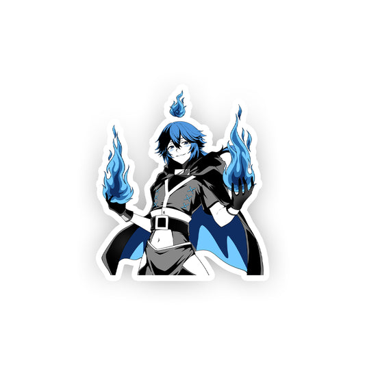 Somber Phantom Glow Sticker