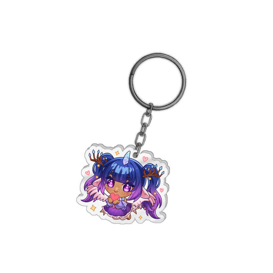 Sona Stargazer Chibi Love Keychain