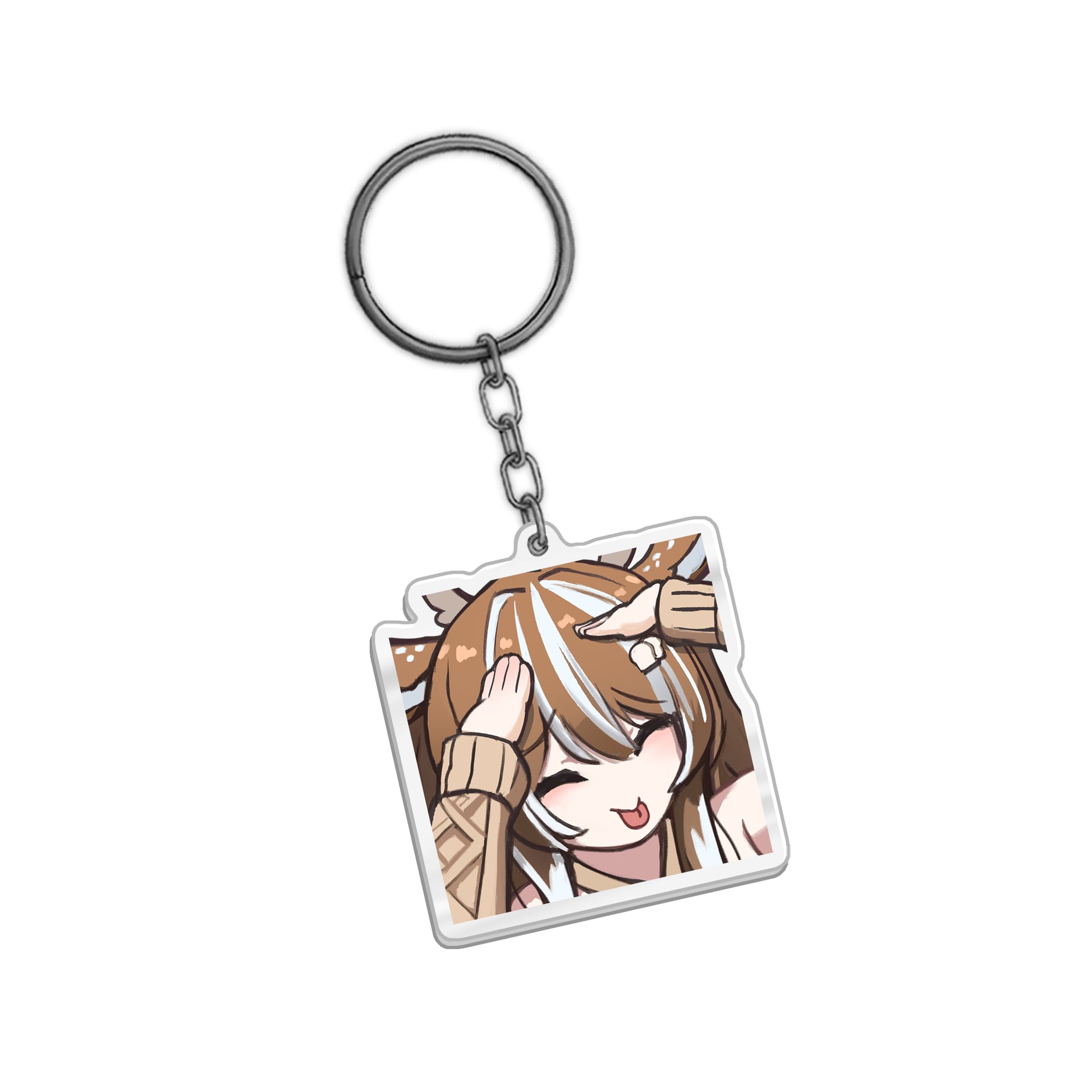 SourDoeOwO "Ah, Eto... Bleh!" Keychain