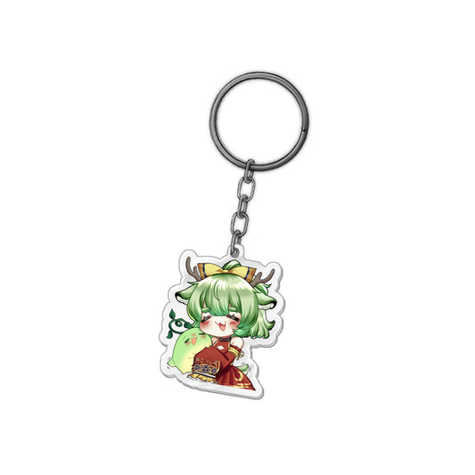 Soymilk Delinquent Friends Keychain