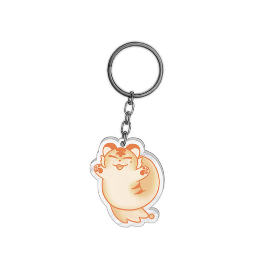 SpaceyTora Rawr Keychain