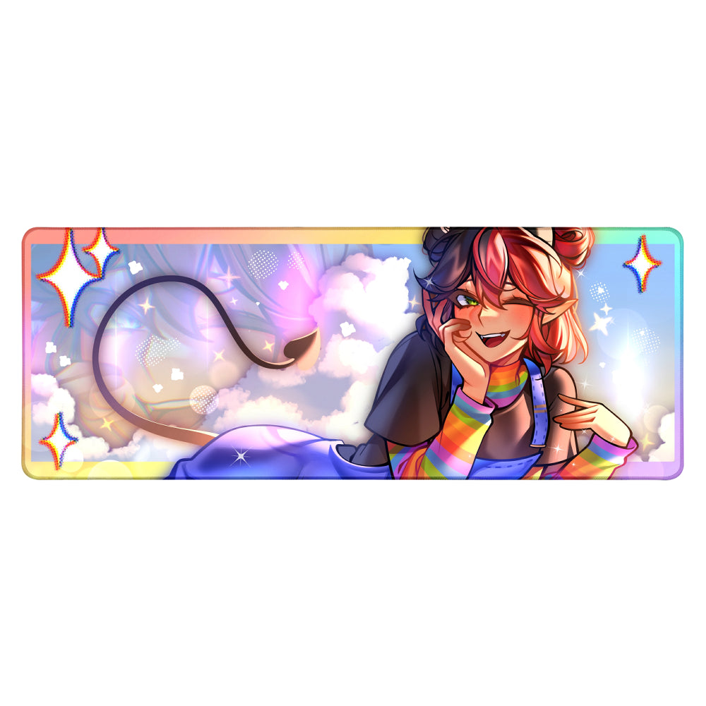 StarbieVT "Sunset Rainbow" XL Mousepad