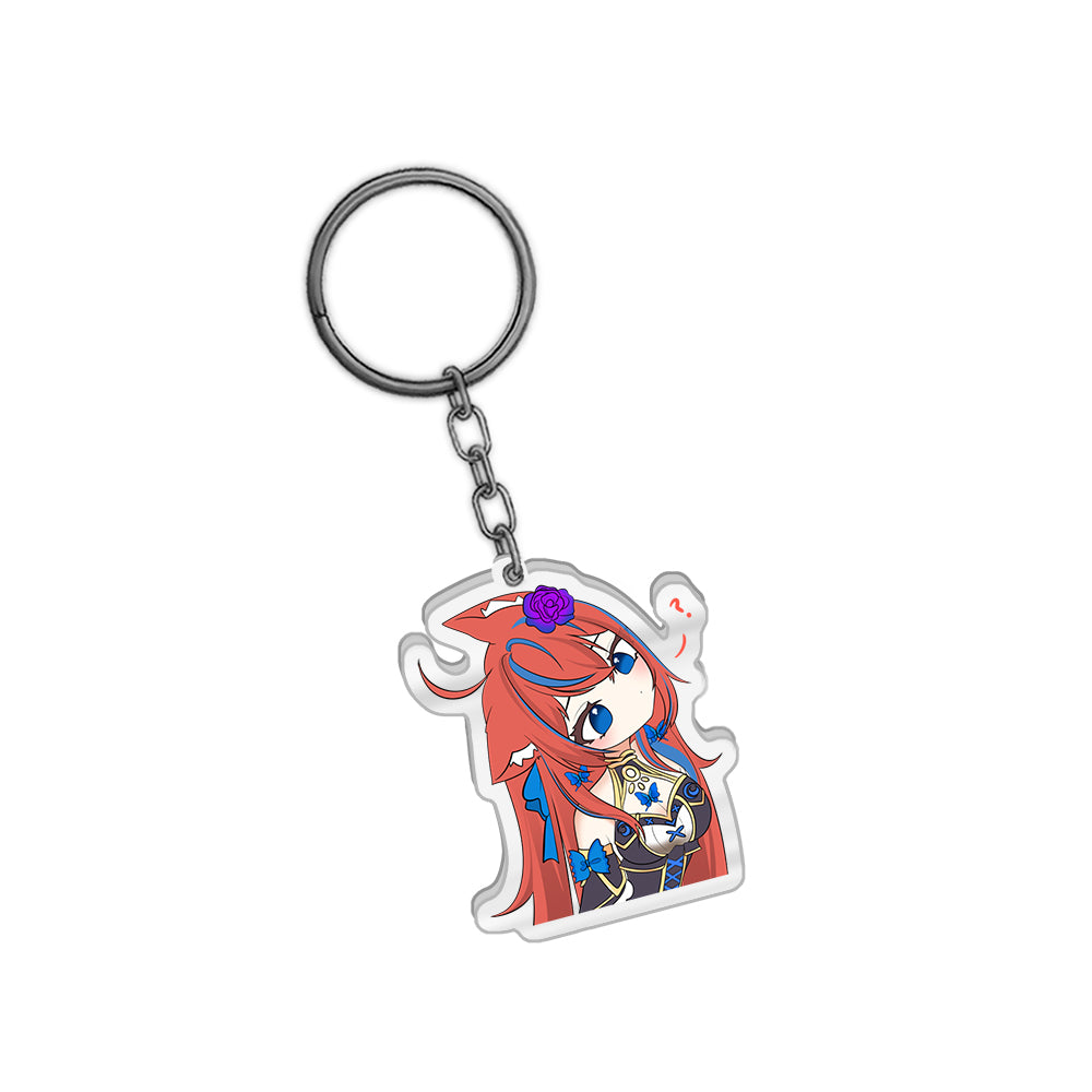 Starcat Tailchaser "!?" Keychain