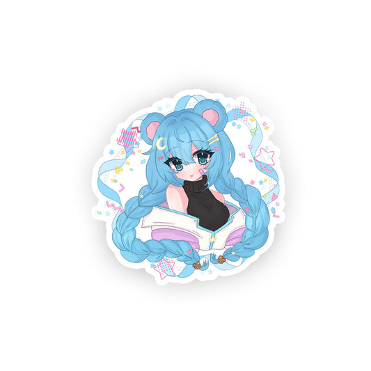 Stardust Kuma "Starry Space Bear" Sticker