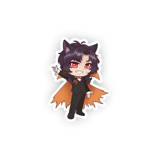 KeiManeki Spooky Chibi Sticker