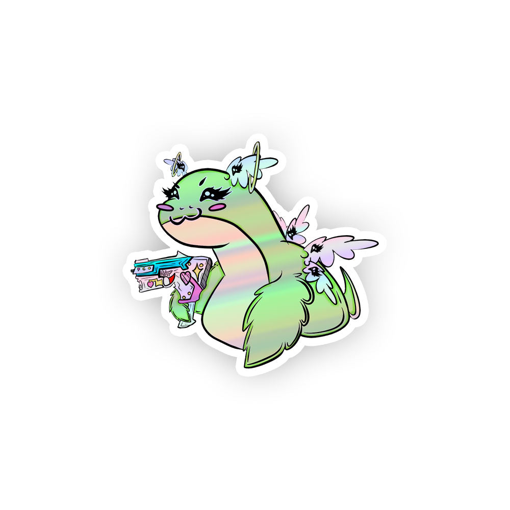 LargeNap Nessie Holographic Sticker