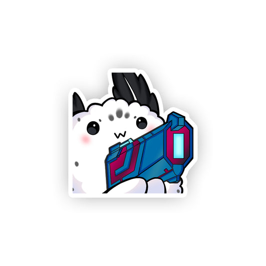 RiceyVT Hands Up Sticker