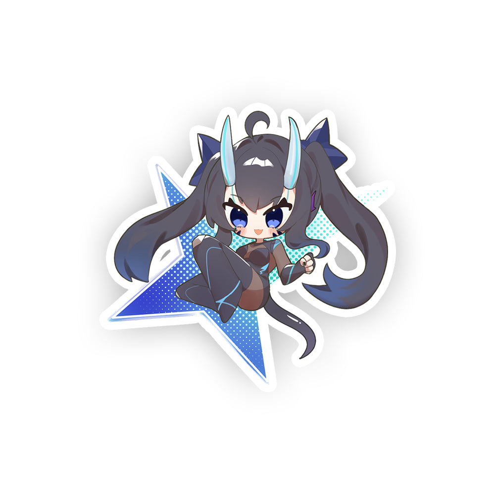 Azuriteien Chibi Sticker