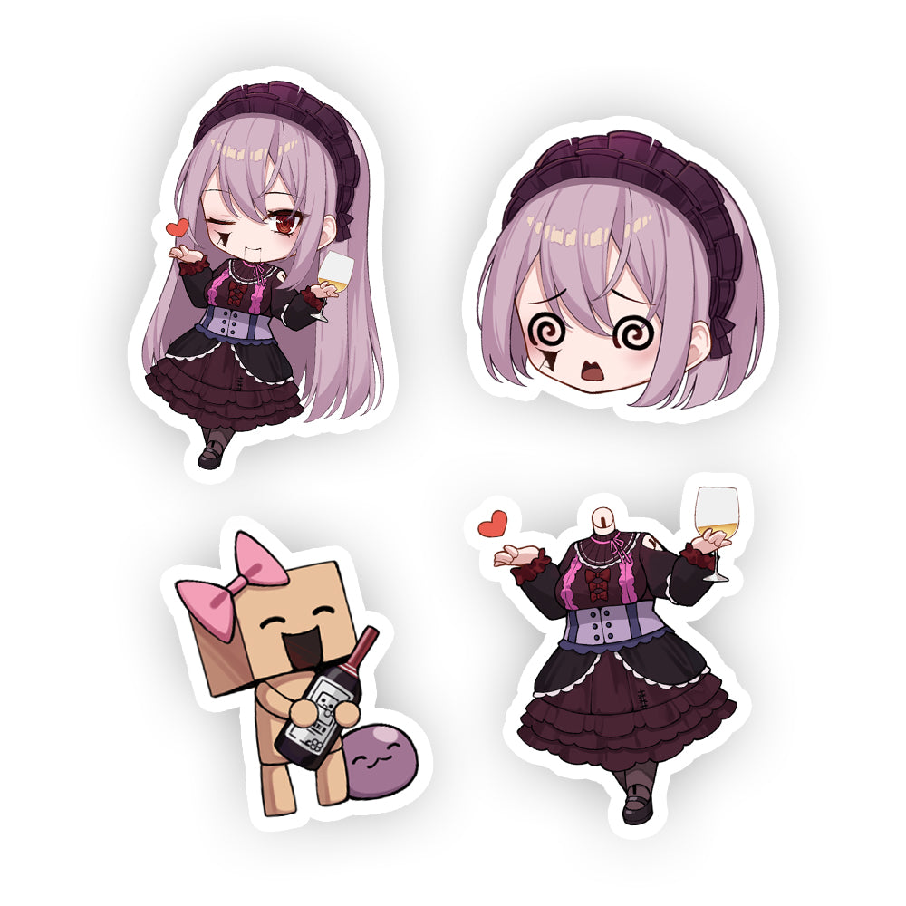 PorcelainMaid Sticker Pack