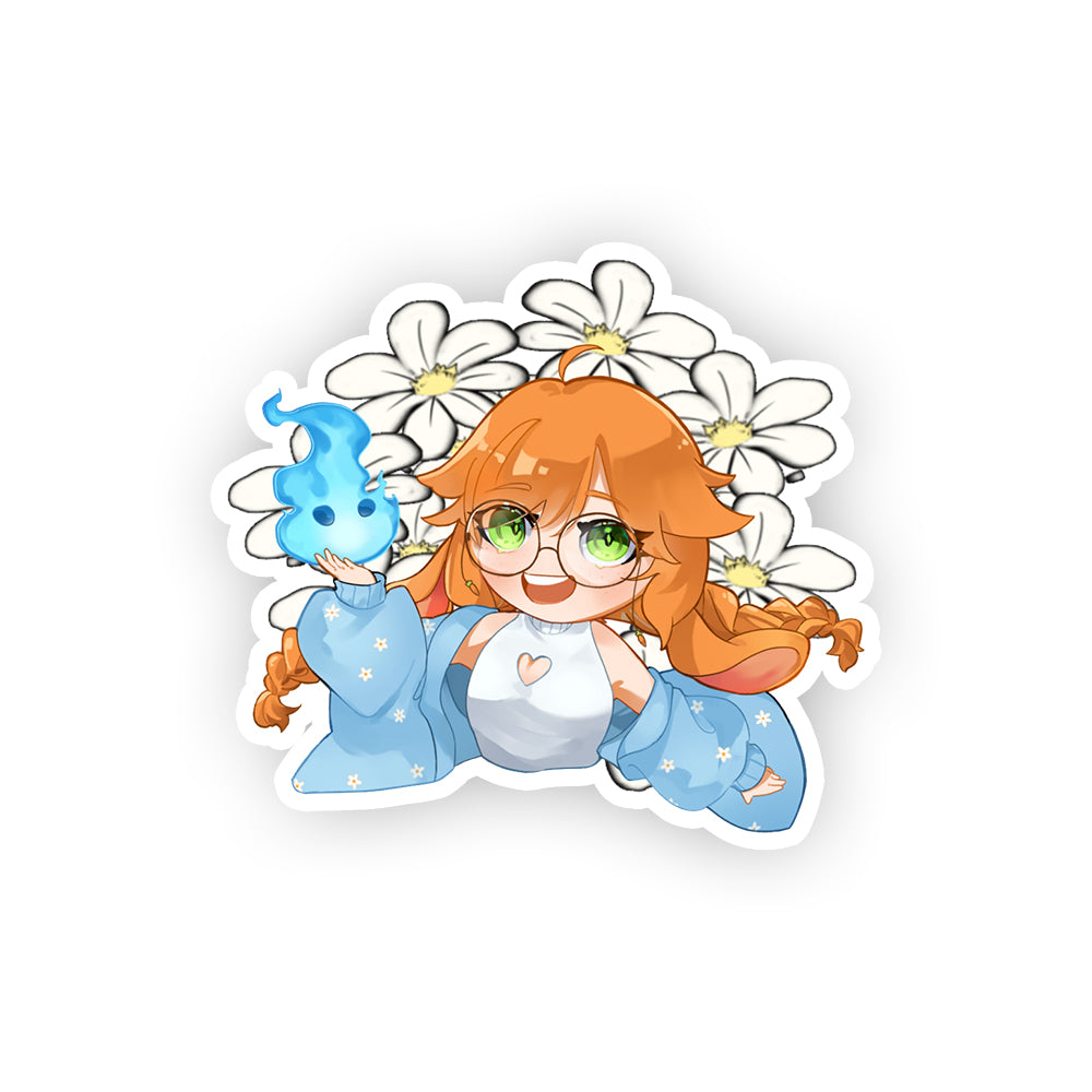 Vyne Chibi Daisies Sticker