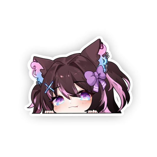 MissPookie Peek-a-Fox! 5" Sticker