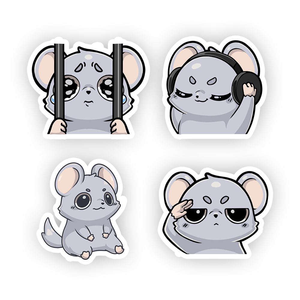 ObaBanchi Chin-Chillin Sticker Pack