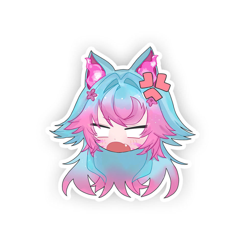 AkumaMikoVT Angey Sticker