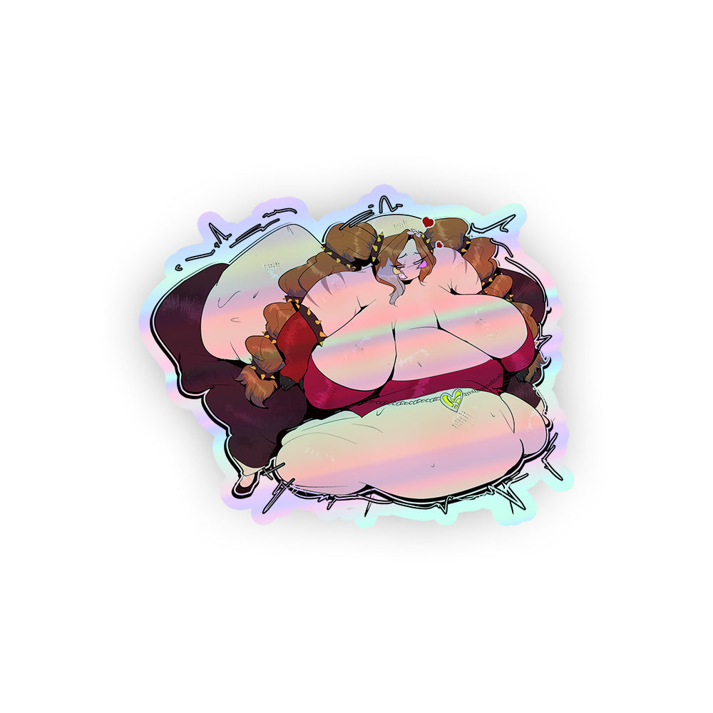 Lil_Flamie Holographic Sticker