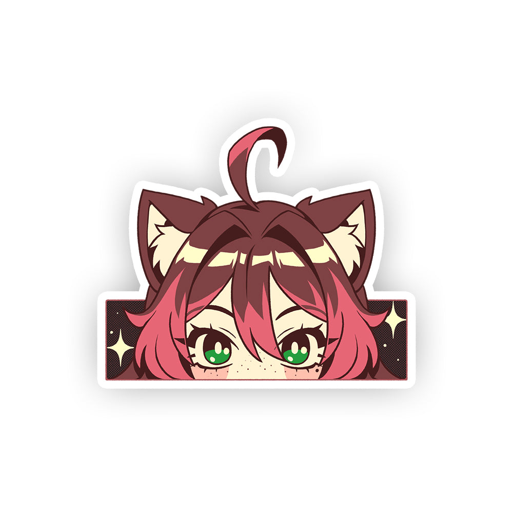 Nacu Peeker Sticker