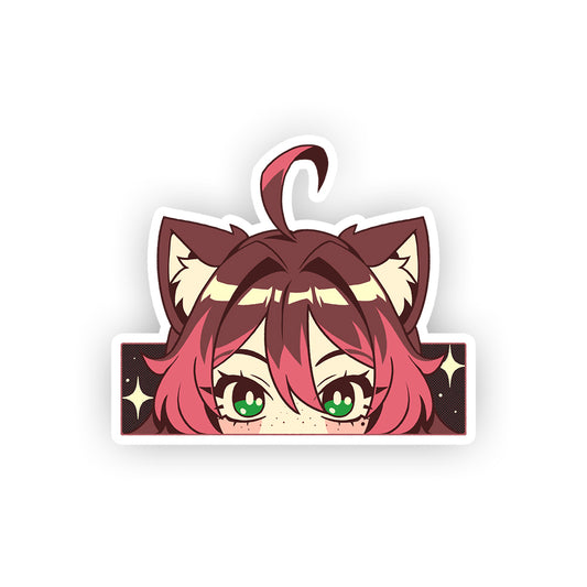 Nacu Peeker Sticker