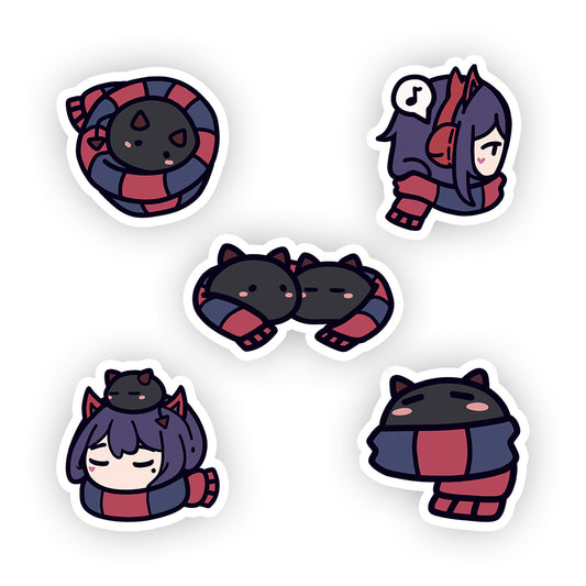 Numi Bundled Cozy Sticker Pack