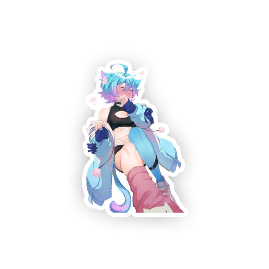 LineChu Bashful Sticker