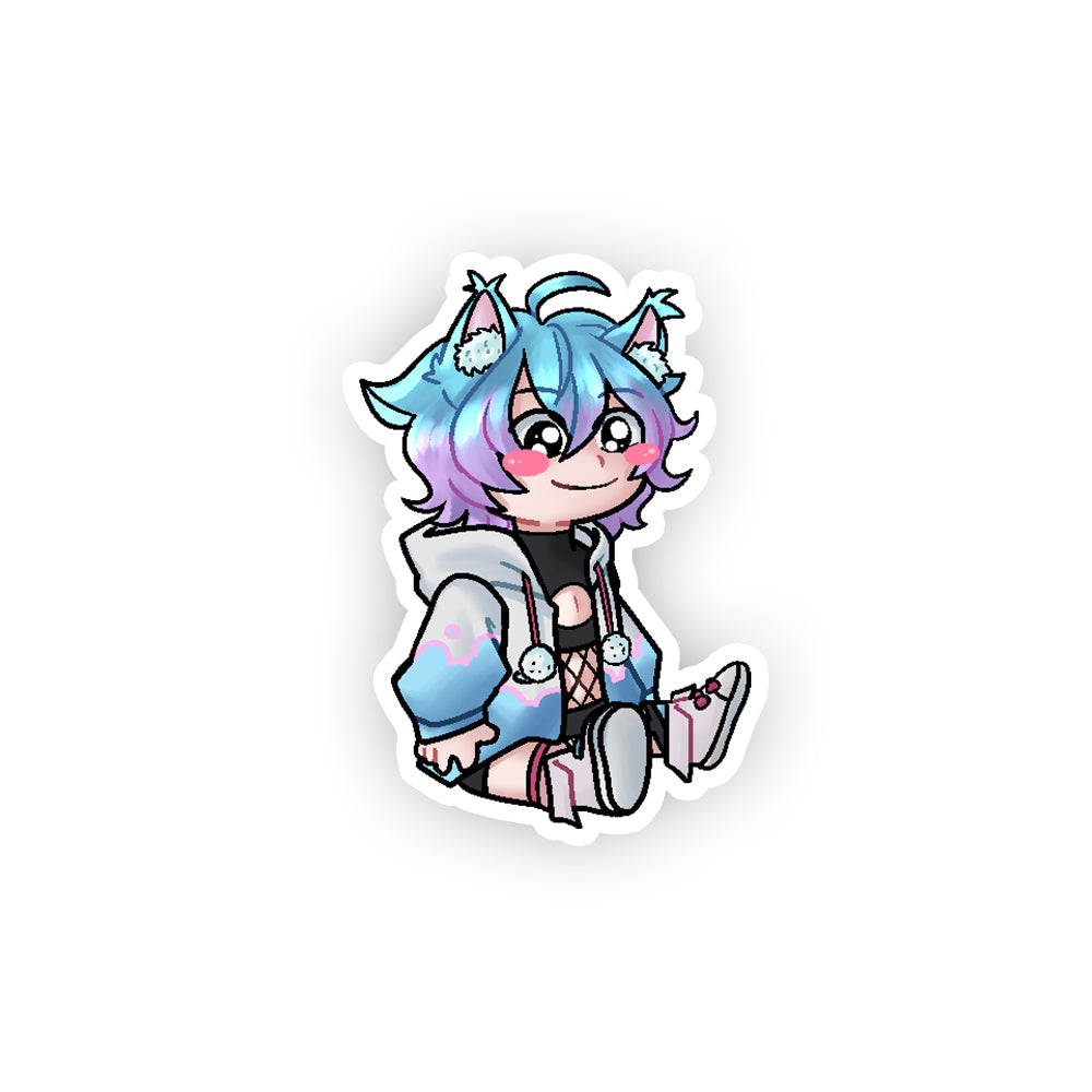 LineChu LineSit Sticker