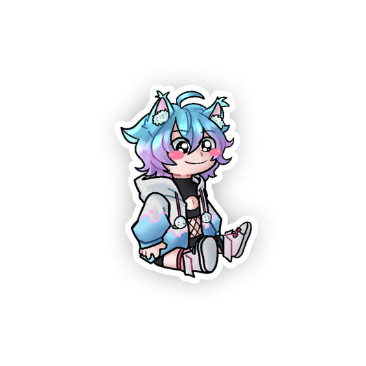 LineChu LineSit Sticker